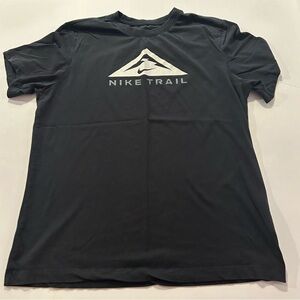 Nike Trail Men's Black Dri-Fit Tee